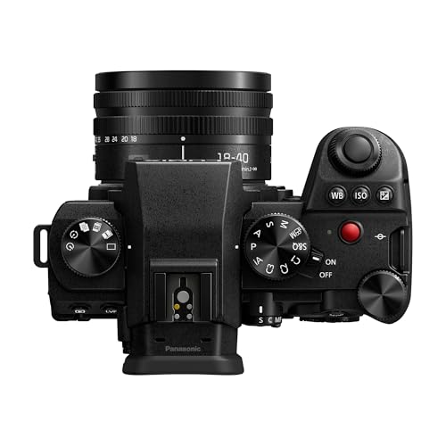 Panasonic DC-S5M2NE LUMIX DC-S5II, Cámara Sin Lente De Marco Completo, Sin Espejo,4K 60P y 6k 30P Grabación, Pantalla Movible,Phase Hybrid AF 779 Puntos, con Lumix S 18-40mm, Negro