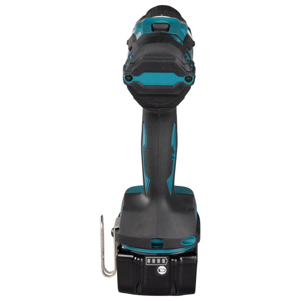 Makita DDF484RT3J drill Negro, Azul, Plata 2000 RPM 1,8 kg - Taladro eléctrico (2000 RPM, 1,3 cm, 3,8 cm, 54 Nm, 30 Nm, 2,5 m/s²)