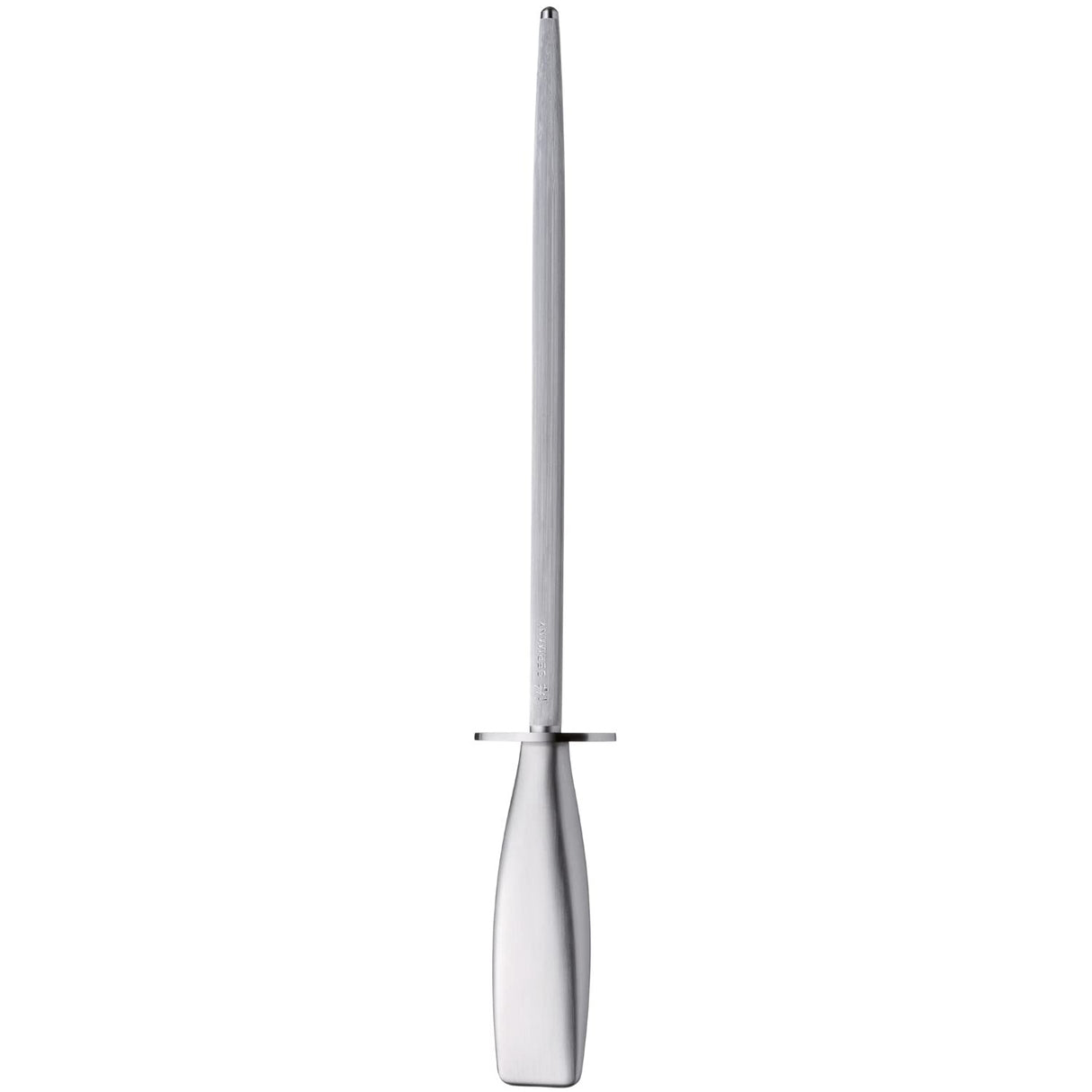 WMF Grand Gourmet - Afilador 36 cm con Varilla Insertada de Acero Templado Completamente Forjado, Grano Fino para Cuchillos de Borde Recto
