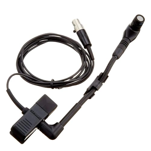 Shure WB98H/C - Micrófono condensador cardioide en miniatura de instrumento con pinza (versión inalámbrica del BETA 98H/C)