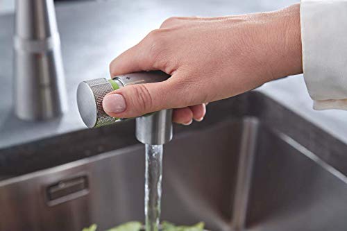 Grohe Zedra Smart Control L - grifo de cocina con Smartcontrol integrado, Supersteel (31593DC2)