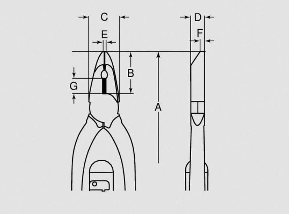 ALICATE TRENZADOR 2855-205 - Unid: 1