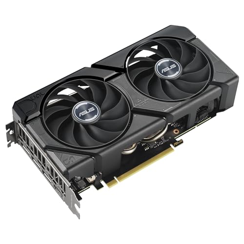 ASUS Dual GeForce RTX 4060 EVO OC Edition 8GB GDDR6 (PCIe 4.0, 8GB GDDR6, DLSS 3, HDMI 2.1a, DisplayPort 1.4a, diseño de Ventilador Axial-Tech, tecnología 0dB, Dual BIOS, tecnología Auto-Extreme)