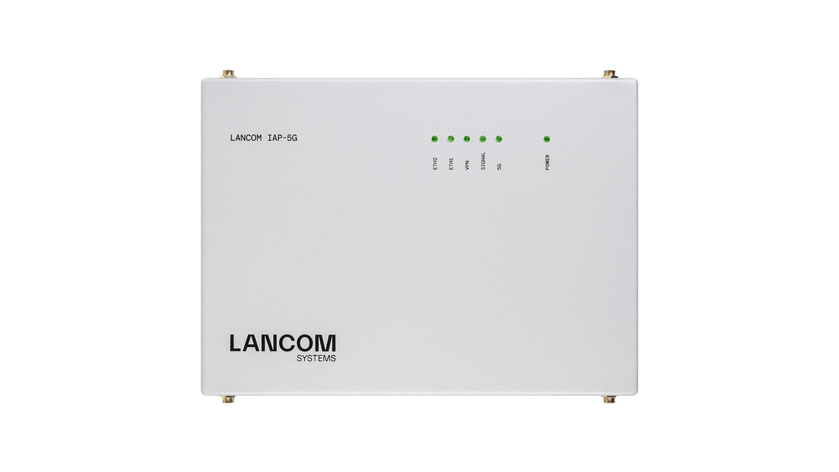 LANCOM Puerta de Enlace Industrial SD-WAN IAP-5G (UE) con 5G para entornos hostiles