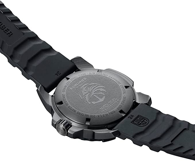 Luminox Reloj Analógico para Hombres de Cuarzo con Correa en Caucho XS.3251.CBNSF.Set