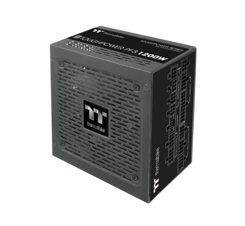 Thermaltake Toughpower PF3 1200W Gen 5 | ATX 3.0 | PCIe Gen 5 Ready | Smart Zero Fan | 80 Plus Platinum | Fully Modular