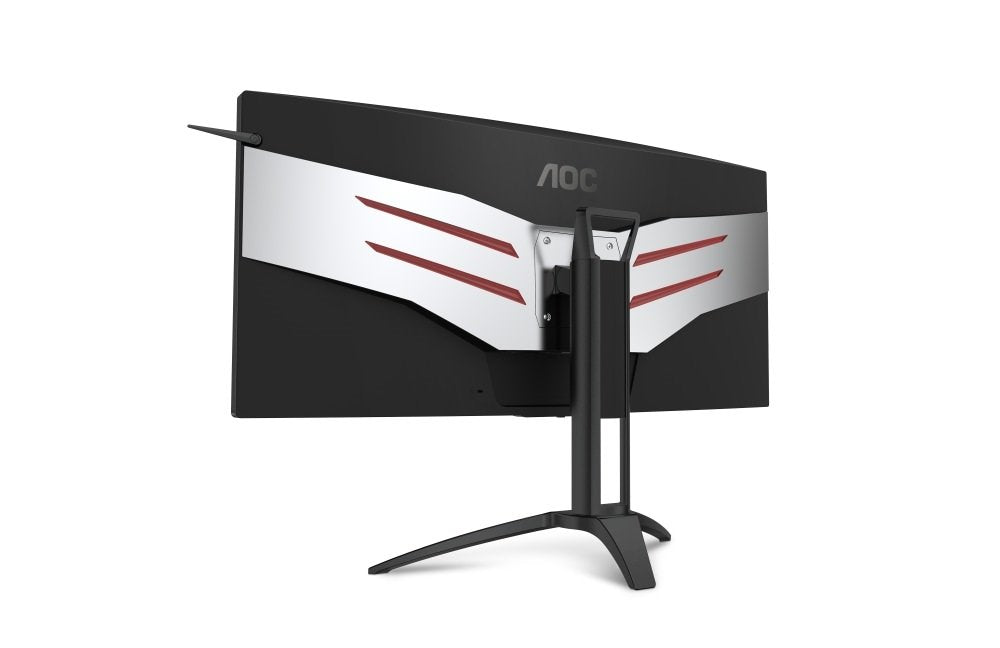 AOC Agon AG352UCG6 - Monitor curvo gaming de 35" UHD 4K (3440 x 1440, 2500:1, 4 ms, 120 Hz, Gsync, FlickerFree, LowBlue, Altavoces, VESA, HDMI, DisplayPort) Gris