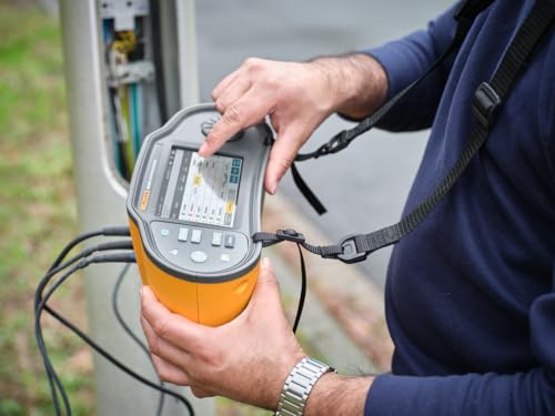 Comprobador de instalación multifunción Fluke 1674 FC SCH/1630/FTT suministrado con medidor de bucle de tierra y software Fluke TruTest