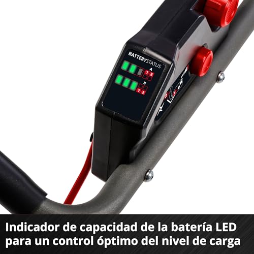 Einhell Motoazada con batería GP-CR 36/45 Li E BL-Solo Power X-Change (36 V, sin escobillas, Anchura de Trabajo 45 cm, Profundidad de Corte, Ruedas Ajustables en Altura, sin batería)