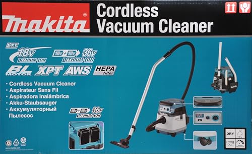Makita Aspirador BL 18Vx2 LXT 15L AWS HEPA DVC157LZX3