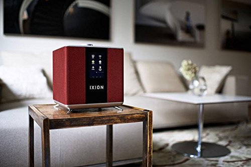 IXION Maestro Red Hecho a Mano Premium Sistema de Audio con Pantalla táctil Integrado Rojo
