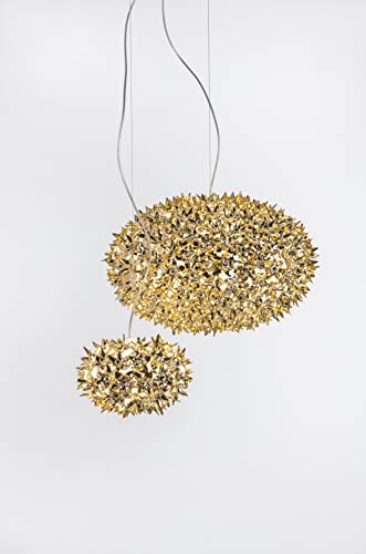 Kartell Bloom Lámpara colgante, Oro, 53x35