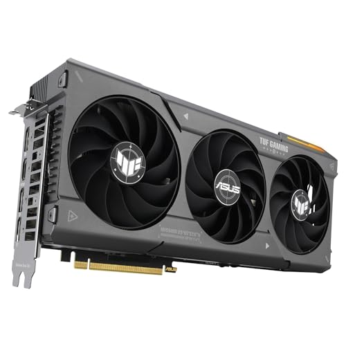 ASUS TUF Gaming Radeon RX 7600 XT OC Edition 16GB GDDR6 - Tarjeta gráfica (PCIe 4.0, 16GB GDDR6, HDMI 2.1, DisplayPort 2.1)