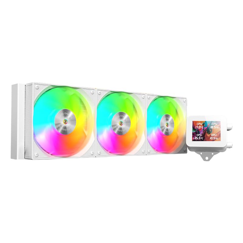Refrigeración líquida - Sistema de refrigeración ARGB de 360 mm, Cuenta con iluminación Personalizable