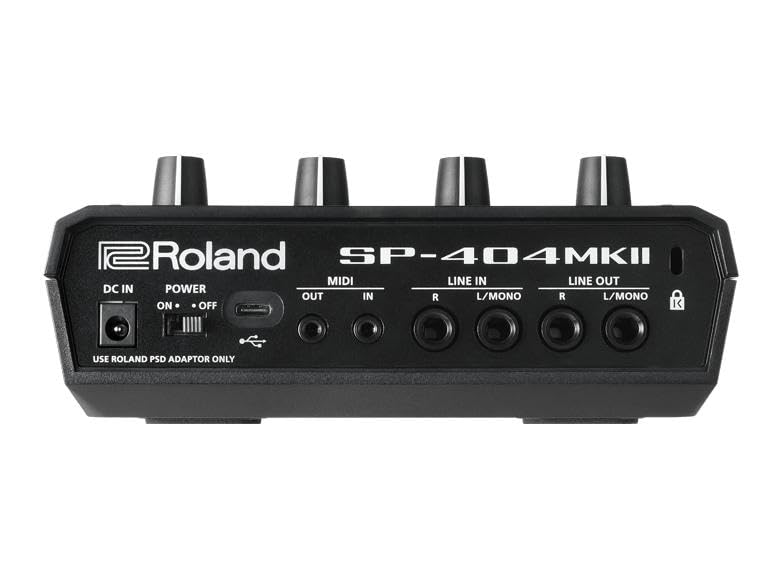 Sampler y procesador de efectos creativo Roland SP-404MKII – El mítico creador de bases SP-404 con unas mejoras de lujo – Proceso rápido – 16 GB de almacenamiento interno – Polifonía de 32 voces
