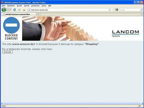 LANCOM Filtro de Contenido + 100 Opciones 1 año