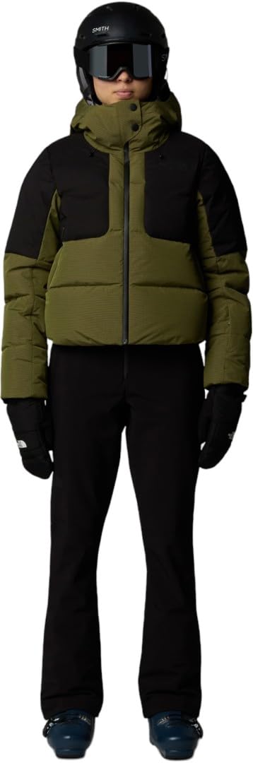 THE NORTH FACE Cold Spell Cropped Chaqueta de plumas para mujer Forest Olive S