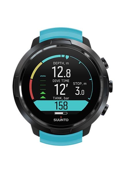 SUUNTO SS051085000 D5 Swimcomputer, Azul, Talla única, Unisex-Adult