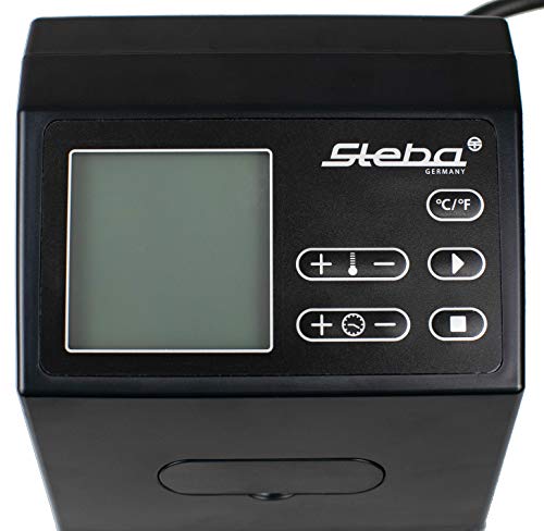Steba SV 100 Professional, 1500 W, Acero Inoxidable/Negro