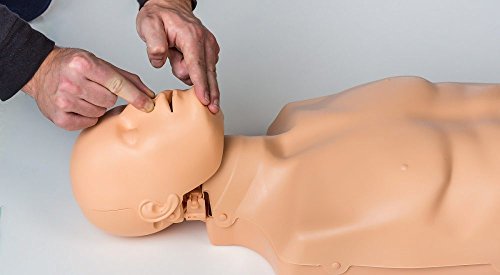 PRACTI-MAN Maniquíes de entrenamiento de RCP con 4 maniquíes, 20 pulmones, 8 válvulas, 1 bolsa de transporte con alfombrilla, 56501