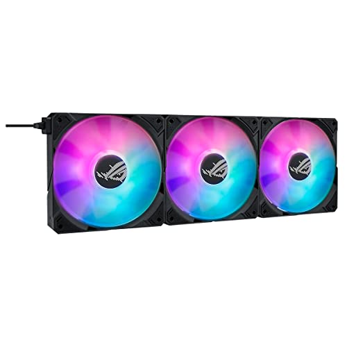 ROG Ryujin III 360 ARGB - Kit de Refrigeración líquida CPU, radiador de 400mm, bomba Asetek 8ª gen., 3 ventiladores de 120mm, pantalla LCD de 3,5", compatible con Intel LGA 1700, 115x, 1200 y AM4, AM5