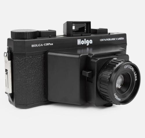 Anton & HOLGA 120N Pan - Set panorámico (6 x 12 cm, Incluye película B+W)