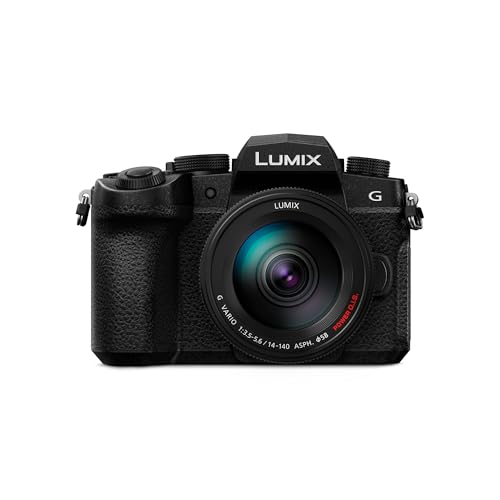 Panasonic LUMIX DC-G97HE Micro Cuatro Tercios Cámara Sin Espejo con Lente H-FSA14140 LUMIX G Vario 14-140 mm, 20.3 MP, 4K 30p, LCD de Ángulo Libre, Wi-Fi, Bluetooth, Negro