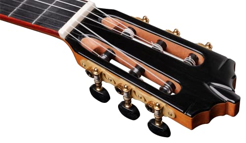 ARTESANO Guitarra de concierto, Nuevo Rojo Cut, eSonido Preamplificador