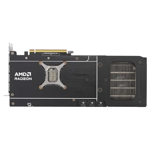 ASUS Prime Radeon RX 9070 XT OC Edition, Tarjeta gráfica (PCIe 5.0, HDMI/DP 2.1, diseño de 2,5 Ranuras, Ventiladores axial-Tech, rodamientos de Ventilador de Doble Bola, BIOS Doble, GPU Guard)
