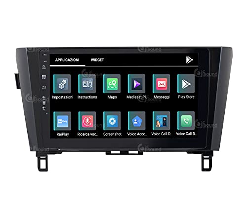 Radio de Coche para Nissan Qashqai Xtrail con GPS y cámara única de Serie Android GPS Bluetooth WiFi USB Dab+ Touchscreen 10" 8core Carplay AndroidAuto