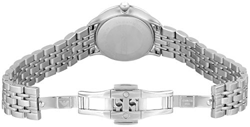 Emporio Armani Reloj Analogico para Mujer de Cuarzo con Correa en Acero Inoxidable AR1803