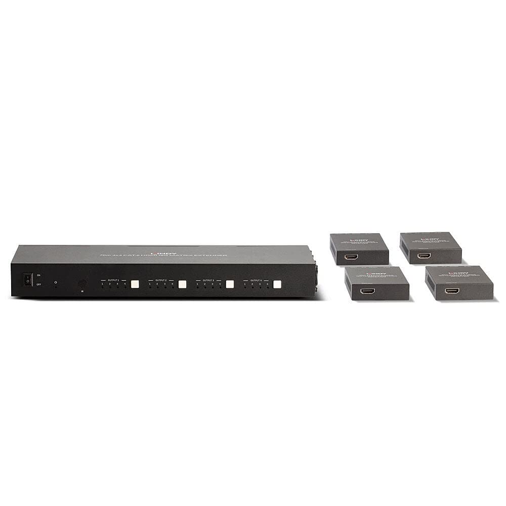 LINDY 38328 - Extender Cat.6 (4 x 4 HDMI 4K60, 70 m)