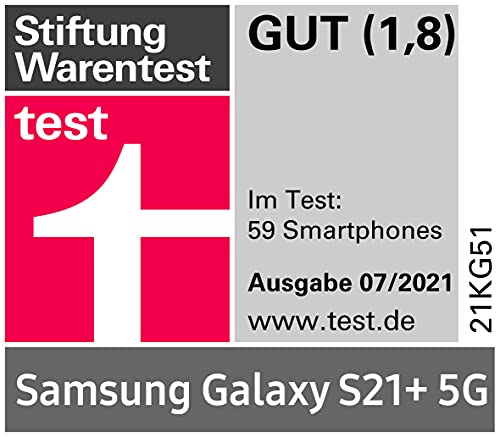 Samsung Galaxy S21+ 5G - Smartphone 128GB, 8GB RAM, Dual Sim, Silver