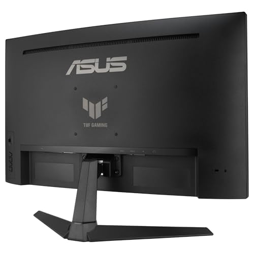ASUS TUF Gaming VG27VQM1B - Monitor Gaming de 27 Pulgadas Full HD, Curvo, 280 Hz, ELMB, 1 ms de Tiempo de Respuesta, FreeSync Premium, 90% DCI-P3, DisplayWidget Center