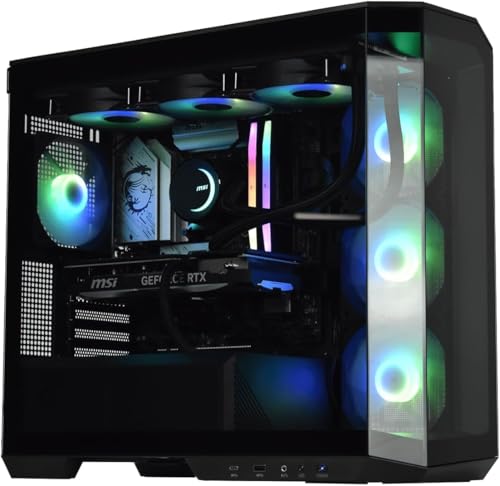 M.Red PC Gamer Powered by MSI CBT013-04 - Procesador Intel Core i5-14600KF, GeForce RTX 4070 Super, 32 GB DDR5, 2 TB SSD NVMe, Windows 11 Familia