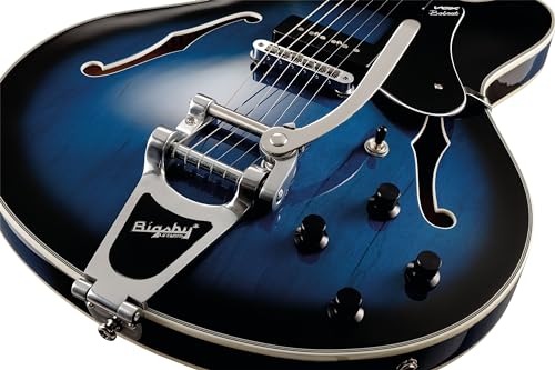 Bobcat V90 Bigsby Sapphire Blue