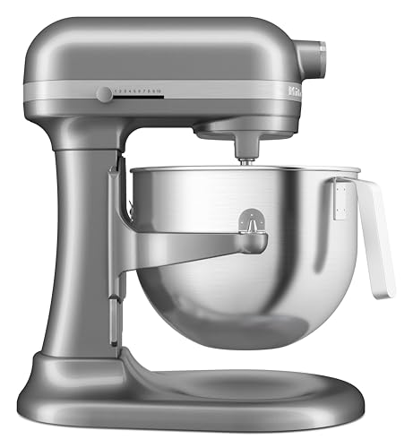 KitchenAid HEAVY DUTY BATIDORA AMASADORA CON BOL ELEVABLE DE 6,6L - PLATA MOLDEADO 5KSM70JPXECU
