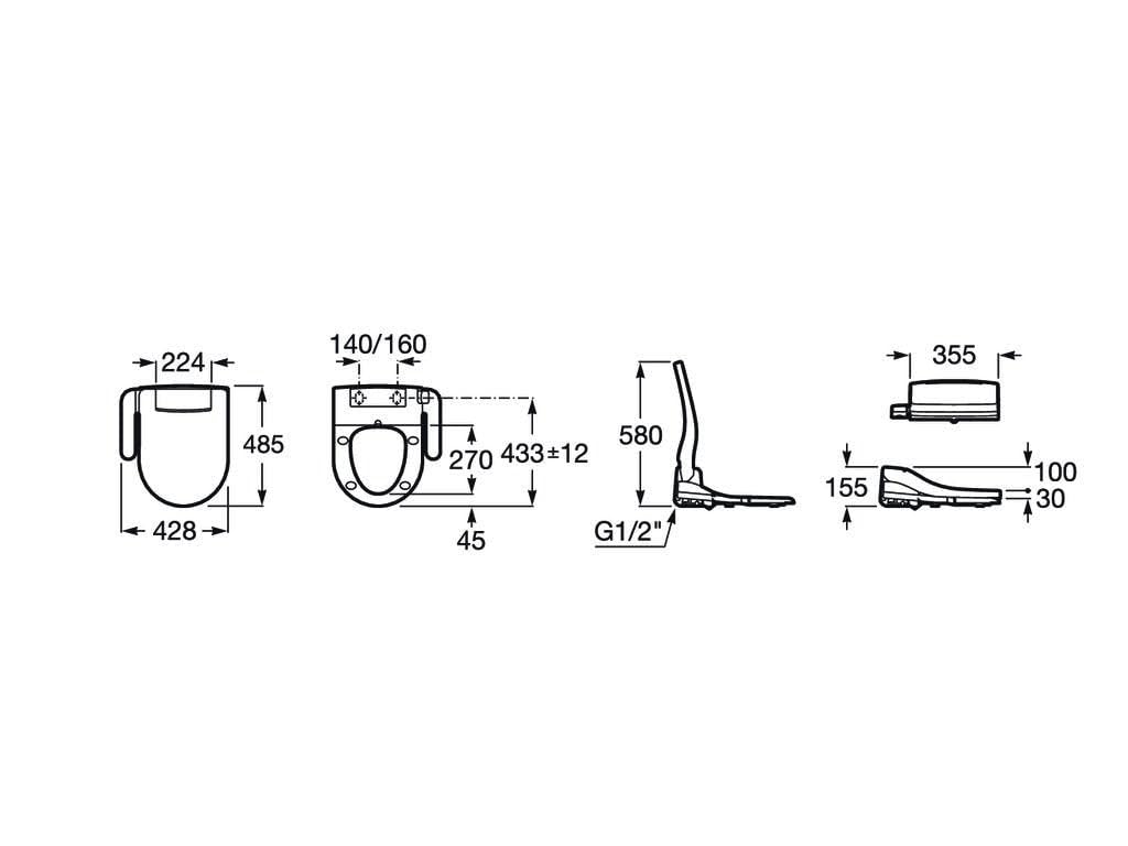 Roca,Multiclean,Advance Round,A804001001