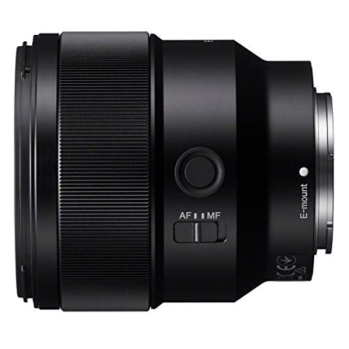 Sony SEL85F18 85mm F/1.8-22 Lente de cámara Fija de teleobjetivo Medio, Color Negro