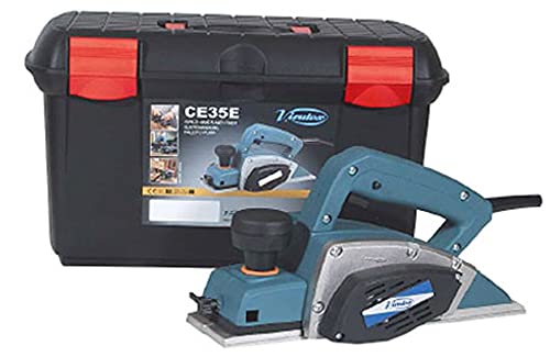 VIRUTEX 3500102 - Cepillo CE35E 230V 700W ancho de corte 80mm galce max. 11mm con maletín M1 3,2 Kg