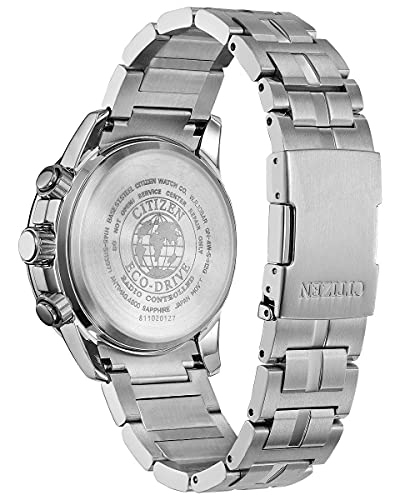 Citizen Reloj Cronógrafo para Hombres de Eco-Drive con Correa en Acero Inoxidable CB5880-54L