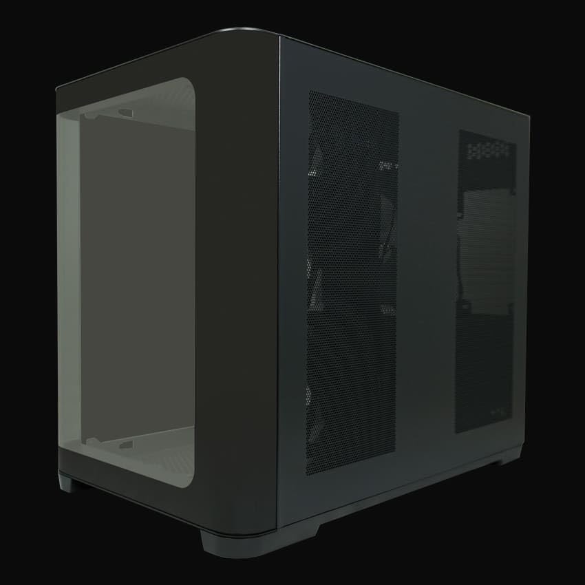LC-Power GEH Midi ATX 8001B Pro-Storm Dark