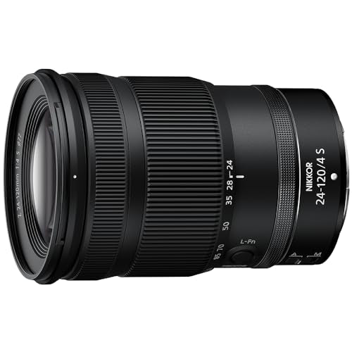 Nikon Objetivo Nikkor Z 24-120 mm F/4 S, para Nikon Serie Z, Negro