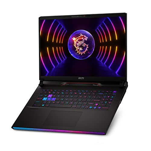 MSI Raider GE78HX 13VI-201ES - Ordenador portátil Gaming 17" QHD+(2560x1600), 240Hz (i7-13700HX, 32GB RAM, 1TB SSD, RTX 4090 16GB, Windows 11 Home Advanced) Black - Teclado QWERTY español