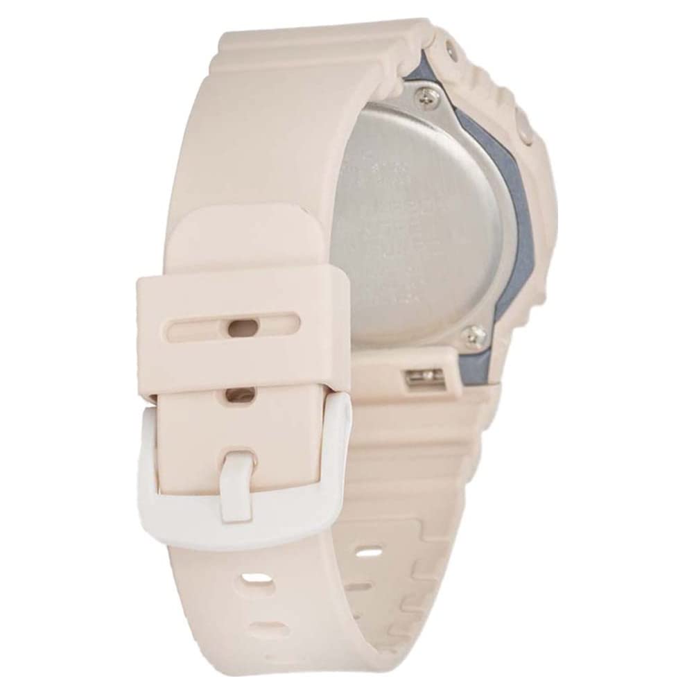 Casio Reloj Cuarzo Unisex 46.00mm con dial Análogico-Digital Rosa y Correa de Resina Rosa GMA-S2100-4AER
