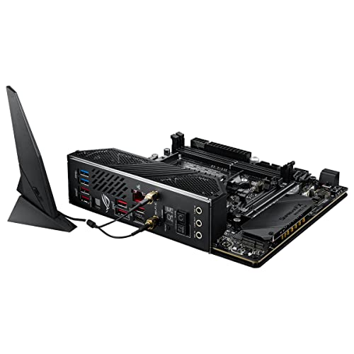 ASUS ROG Crosshair VIII Impact - Placa base Gaming mini-DTX AMD AM4 X570 con tarjeta SO-DIMM.2 (dos M.2), Wi-Fi 6, PCIe 4.0, sonido SupremeFX, iluminación Aura Sync RGB, SATA 6 Gb/s y USB 3.2 Gen. 2