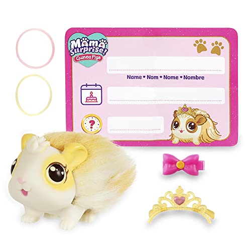 Little Live Pets Mama Surprise, Cobaya de Peluche interactiva con Sonidos y Movimientos Que Tiene bebés, una Mascota de Juguete, Desde 5 años de Edad, Famosa