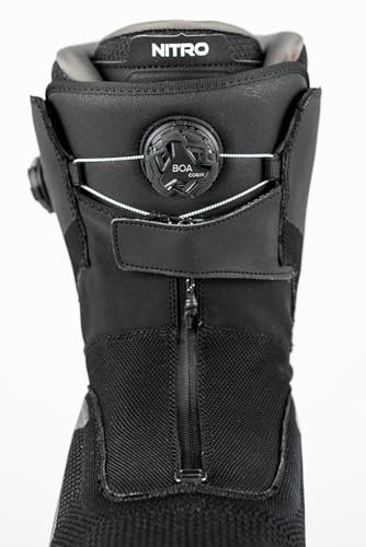 Nitro Skylab Boa Barco de Snowboard, Hombre, Negro, 31.5