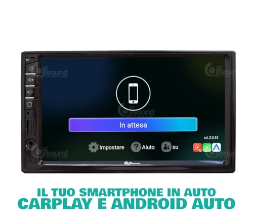 Radio de Coche universales 2 DIN Android GPS Bluetooth WiFi USB Dab+ Touchscreen 6.2" 8core Carplay AndroidAuto