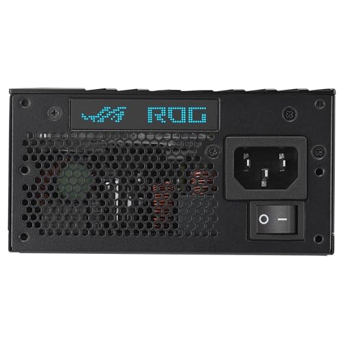 ASUS ROG Loki SFX-L 1200W Titanium - Fuente de alimentación Totalmente Modular, 80+ Titanium, Ventilador ARGB PWM de 120 mm, Aura Sync, Compatible con ATX 3.0, Compatible con PCIe 5.0